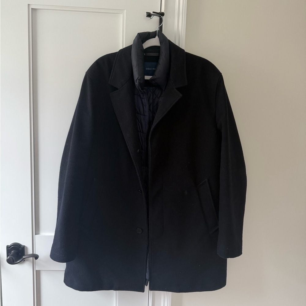 Cole Haan Wool Blend Overcoat😍 - Picture 6 of 10